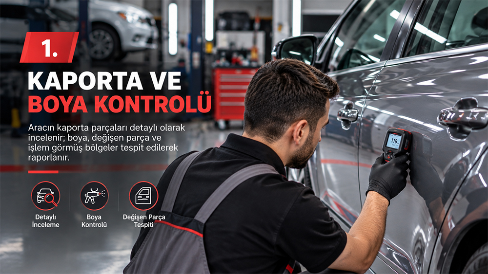 Kaporta ve Boya Kontrolü